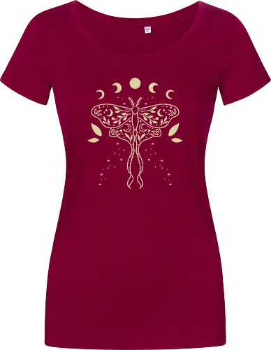 Magical Floral luna Moth