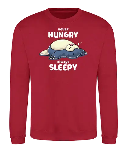 always sleepy - pocket, monster, sleep, relax - Sweatshirt