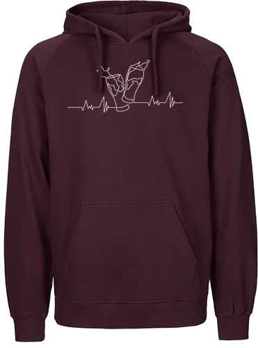 beer is life - bier, beer, Hrtbt - Fairtrade Hoodie