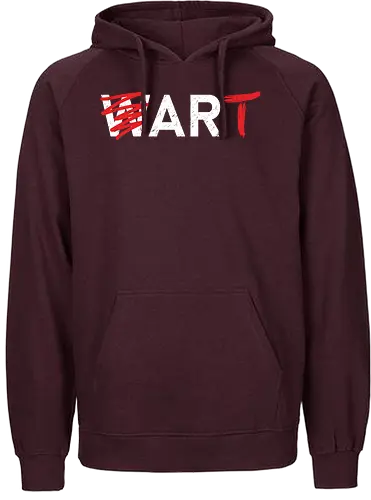 art not war - No war, art, Statement - Fairtrade Hoodie