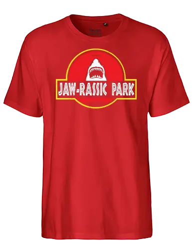 jawrassic park - jaws, shark, jurassic - Fairtrade T-Shirt