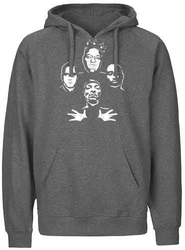 bohemian RAPsopdy - Rapper, music, Eminem, 2Pac, Snoop Dogg, queen - Fairtrade Hoodie