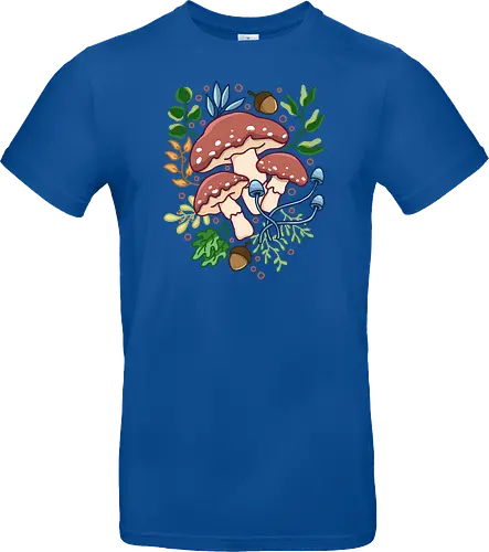Mushroom and Floral