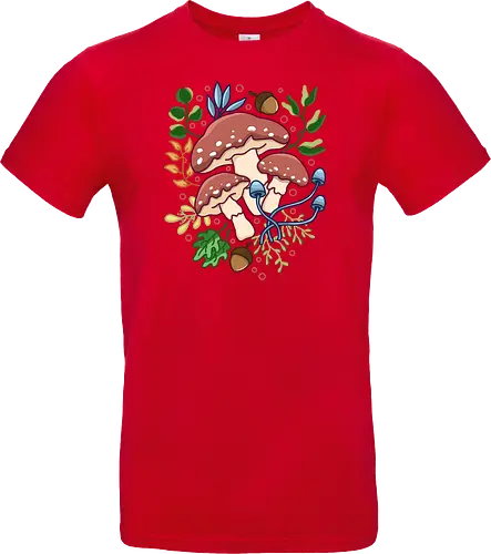 Mushroom and Floral
