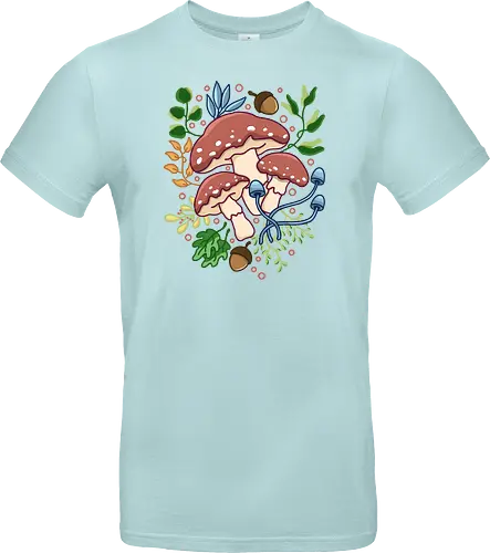 Mushroom and Floral