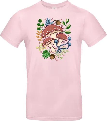 Mushroom and Floral