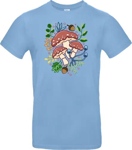 Mushroom and Floral