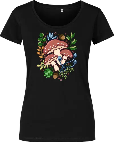 Mushroom and Floral