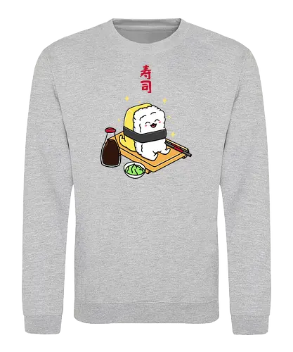 Happy Tamago Sushi - happy, sushi, Soy sauce, food - Sweatshirt
