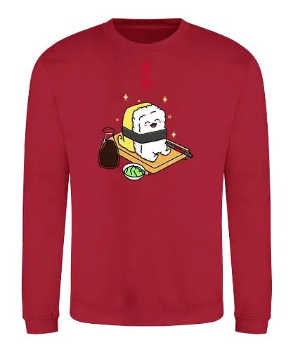 Happy Tamago Sushi - happy, sushi, Soy sauce, food - Sweatshirt