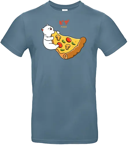 I Want Pizza - pizza, cat, katze, fast food - Standard T-Shirt