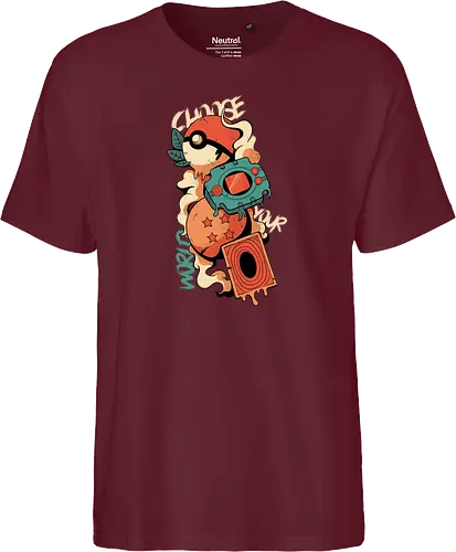 Choose Your World - adventure, abenteuer, anime - Fairtrade T-Shirt
