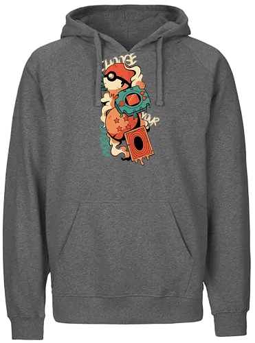 Choose Your World - adventure, abenteuer, anime - Fairtrade Hoodie