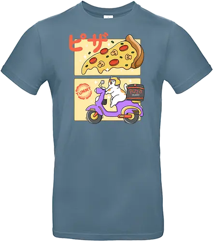 The Best Pizza - cat, katze, pizza - Standard T-Shirt