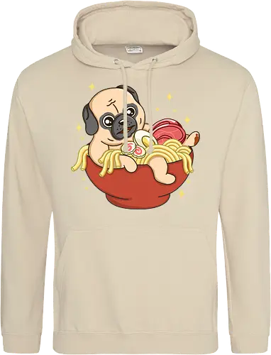 Little Pug and Ramen