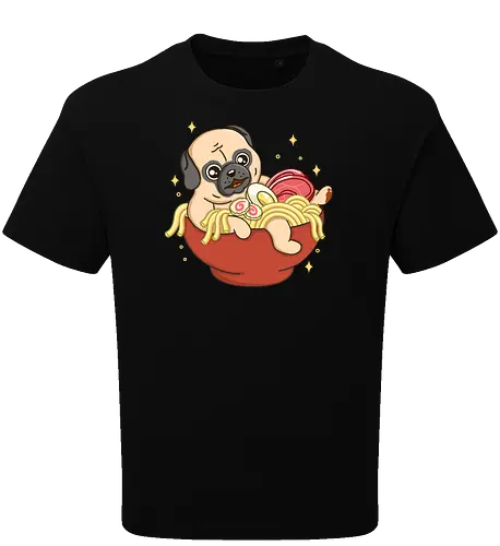 Little Pug and Ramen