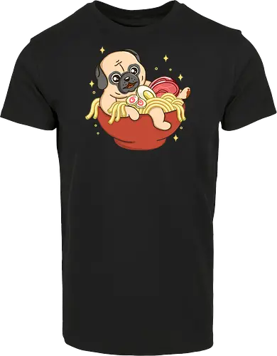 Little Pug and Ramen