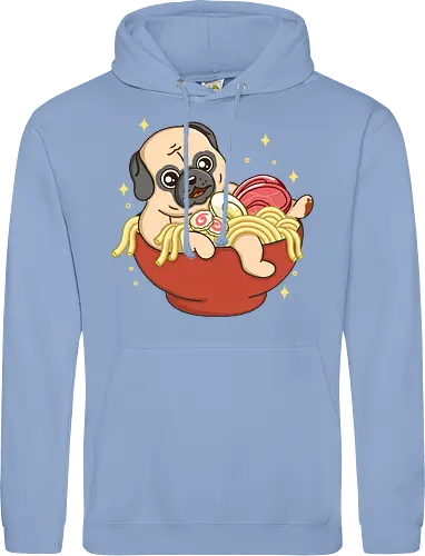 Little Pug and Ramen
