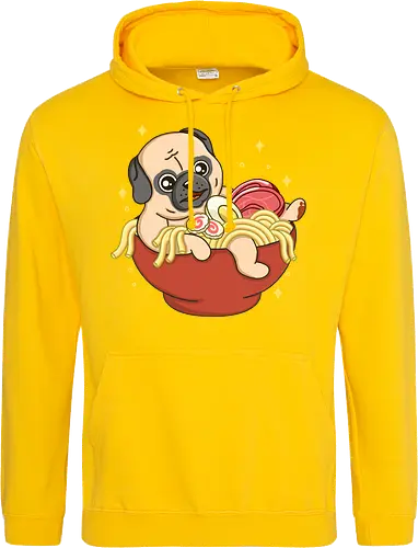 Little Pug and Ramen