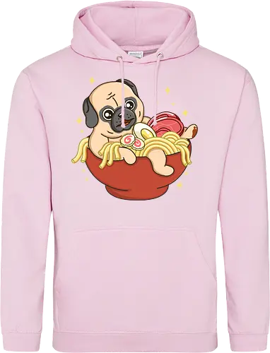 Little Pug and Ramen