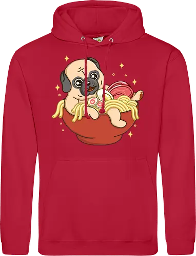 Little Pug and Ramen