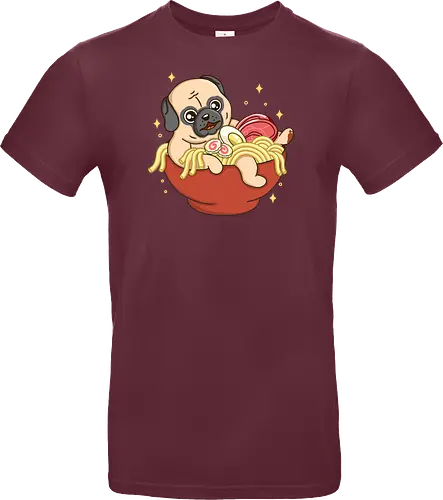 Little Pug and Ramen