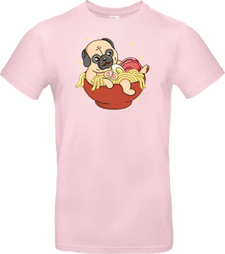 Little Pug and Ramen