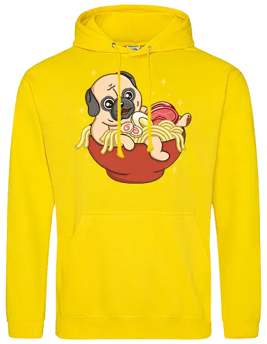 Little Pug and Ramen