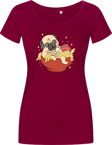 Little Pug and Ramen
