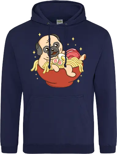 Little Pug and Ramen