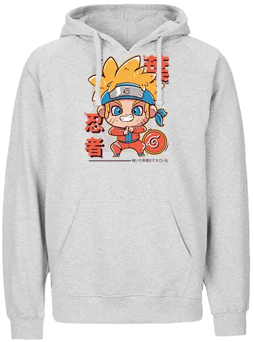 Cute Ninja - ninja, shinobi, chibi, cute, anime, manga - Fairtrade Hoodie