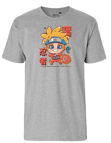 Cute Ninja - ninja, shinobi, chibi, cute, anime, manga - Fairtrade T-Shirt