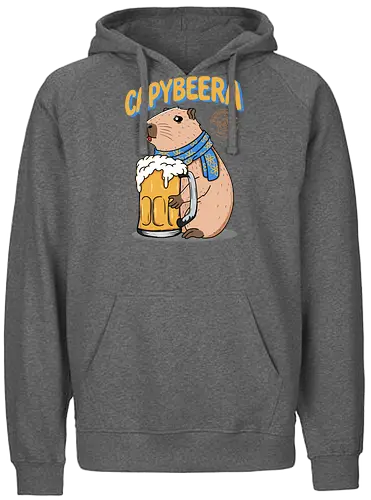 Capybeera - Capybara, beer, bier - Fairtrade Hoodie