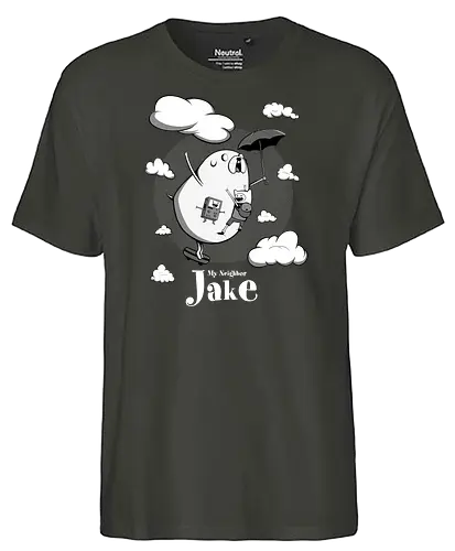 My Neighbor Jake - jake, adventure, time, nachbar - Fairtrade T-Shirt