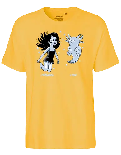 I Axolove You - Axolotl, cute - Fairtrade T-Shirt