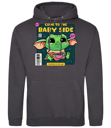 Cuteness is the Way - Alien, star, wars, comic, cute - Standard Hoodie