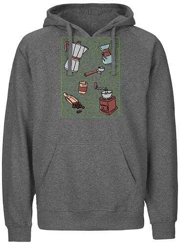 Coffee Time - coffee, kaffee, barista - Fairtrade Hoodie