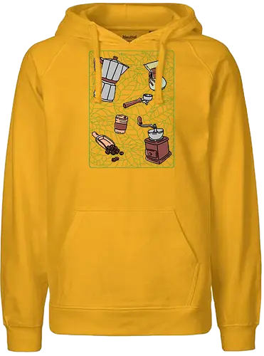 Coffee Time - coffee, kaffee, barista - Fairtrade Hoodie