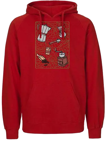 Coffee Time - coffee, kaffee, barista - Fairtrade Hoodie