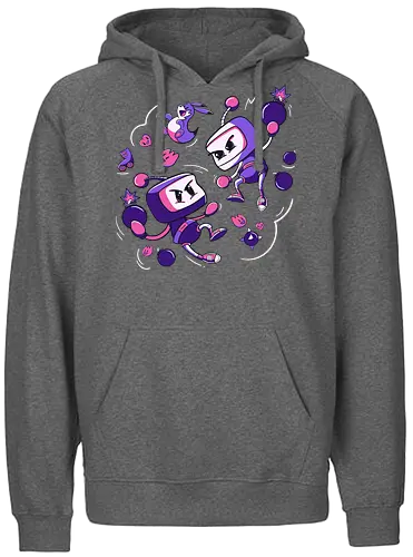 Explosive Battle - bomb, gaming, bombe - Fairtrade Hoodie