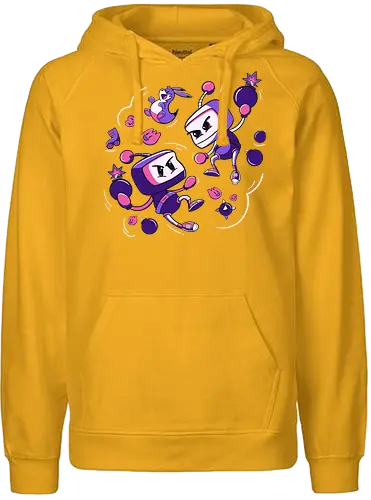 Explosive Battle - bomb, gaming, bombe - Fairtrade Hoodie
