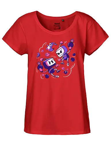 Explosive Battle - bomb, gaming, bombe - Fairtrade Girl Shirt