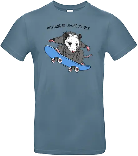 Nothing is Opossumble - Impossible, opossum, Skating - Standard T-Shirt