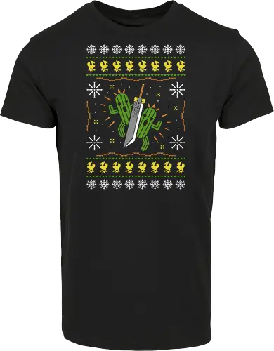 Fantasy Cactus Ugly Christmas Sweater