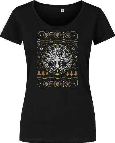 Grace Golden Tree Ugly Sweater