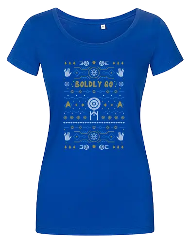 Boldly into Christmas Ugly Sweater