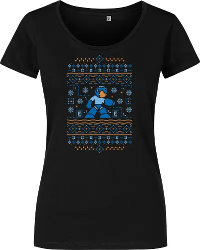 Blue Bomber Christmas Ugly Sweater