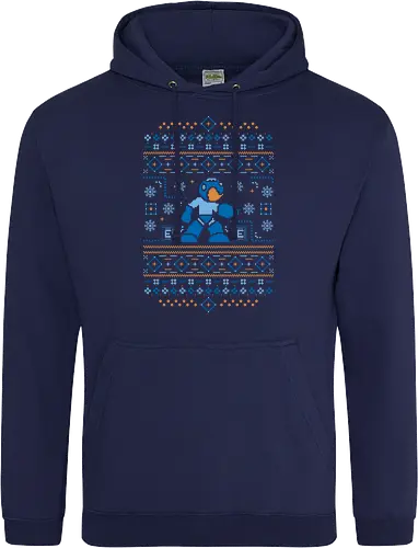Blue Bomber Christmas Ugly Sweater