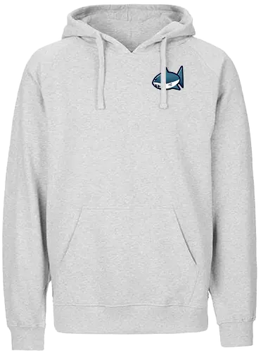 Sharky - shark, hai - Fairtrade Hoodie
