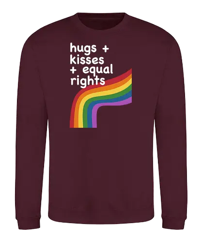 equal rights - queer, rainbow, regenbogen, lgtbq - Sweatshirt